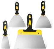 Set di 4 spatole professionali per finitura liscia