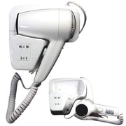 Trade Shop - Asciugacapelli Phon Da Parete A Muro Albergo Hotel Per Bagno Alberghi Spogliatoi -