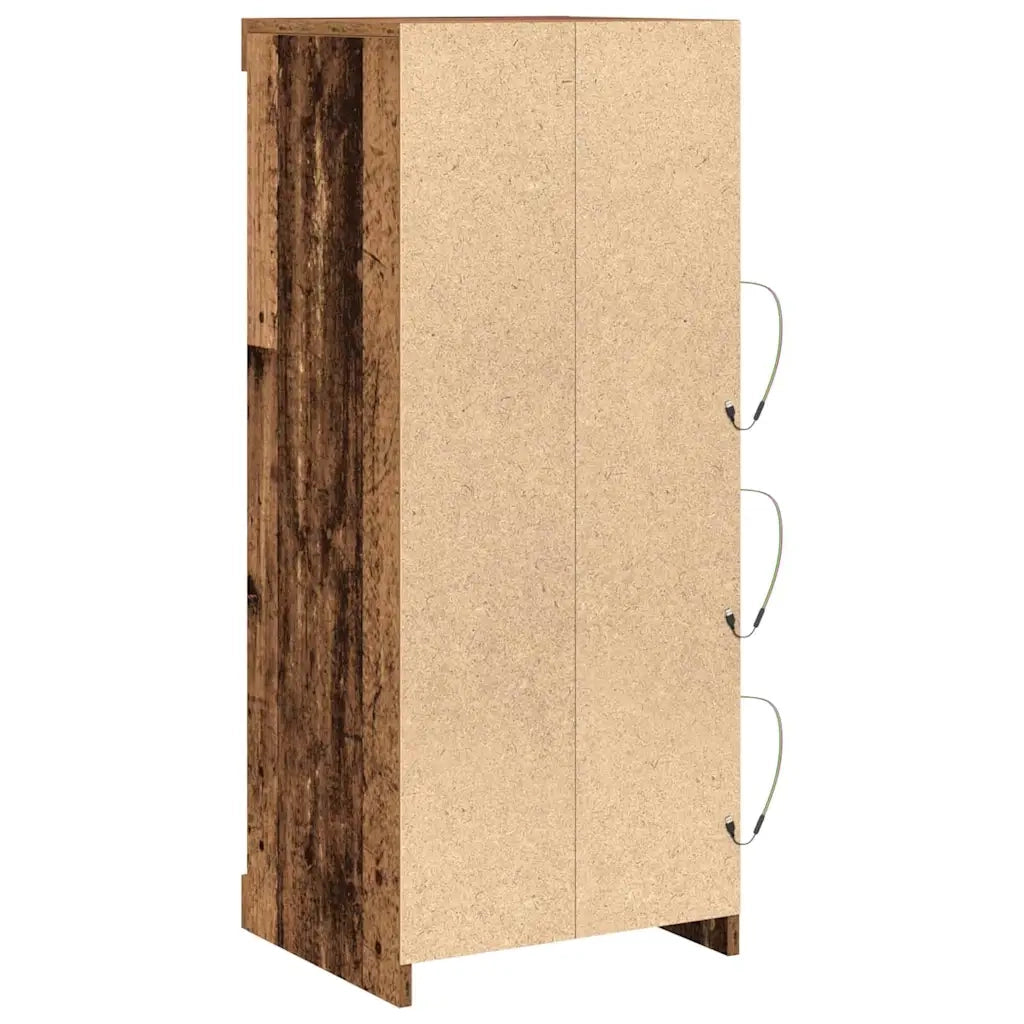 vidaXL Credenza Legno vecchio 41 x 37 x 100 cm Legno multistrato
