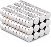 FPMYB 120 pezzi magneti forti 6 x 3 mm, magneti neodymium magneti extra forti magneti piccoli rotondi mini magneti per tabellone magnetico, frigorifero, lavagna bianca, foto, bacheca, ufficio