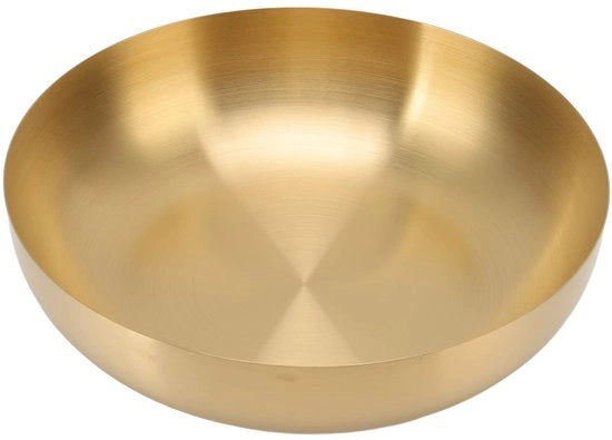 Servizio da Tavola Multifunzionale con Finestra di Raffreddamento Profonda - 24 cm - Raccordo in Acciaio Inox - Rifinitura Specchiata - Resistente all'Uso in Lavastoviglie - Raccordo con Bordo Spesso