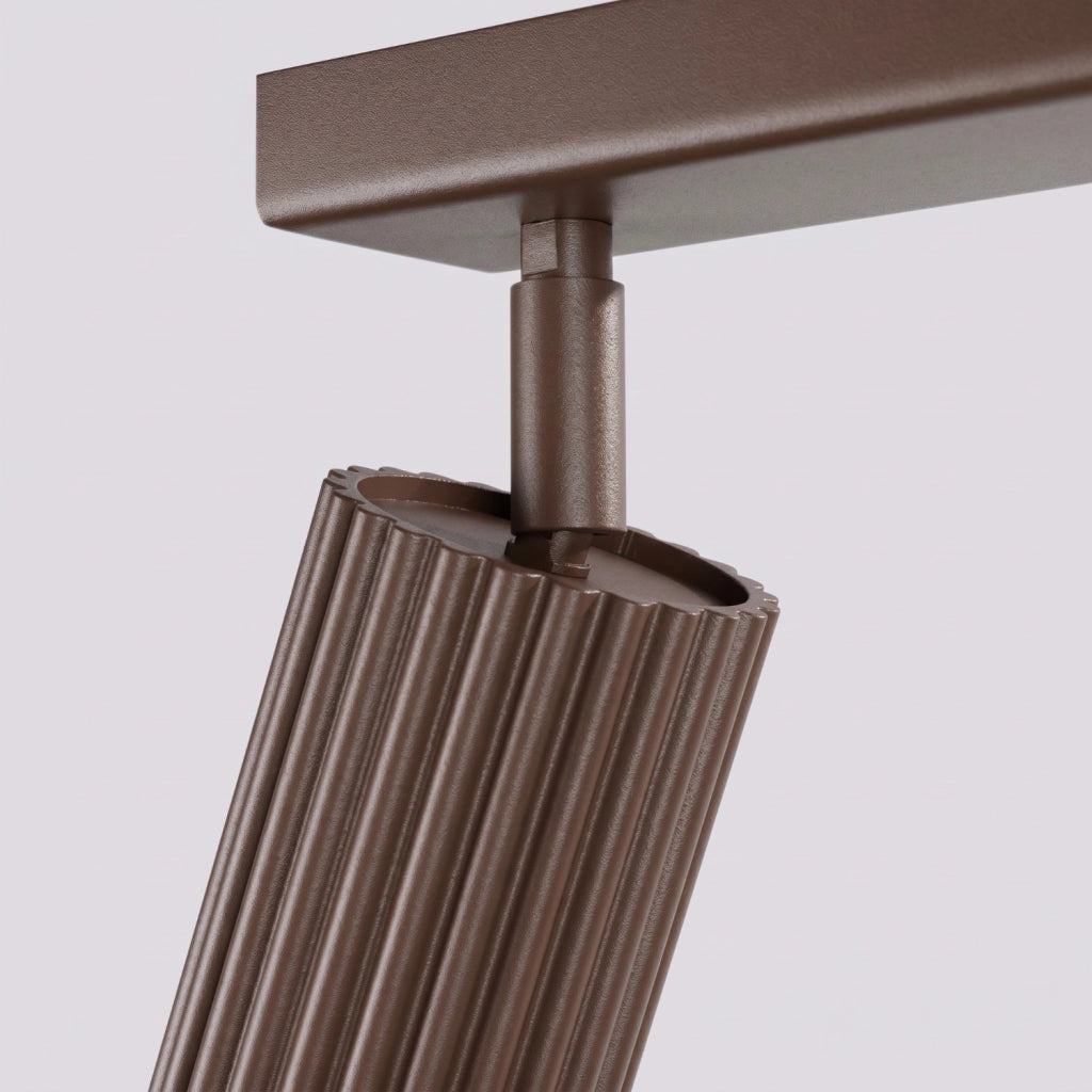 Plafoniera KARBON 4L marrone