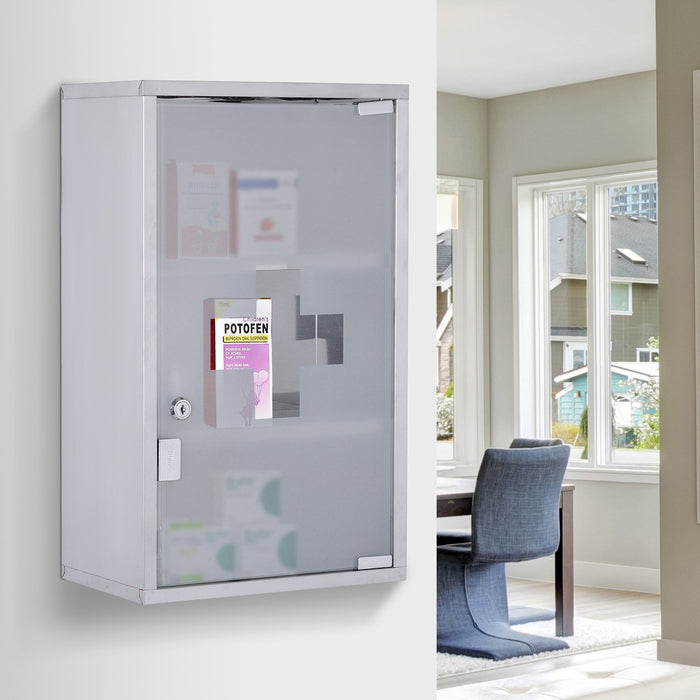 Armadietto per Medicinali 50x30x18 cm