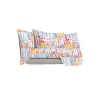 Set Lenzuola Singolo con Stampa Sopra Sotto e Federe Francis