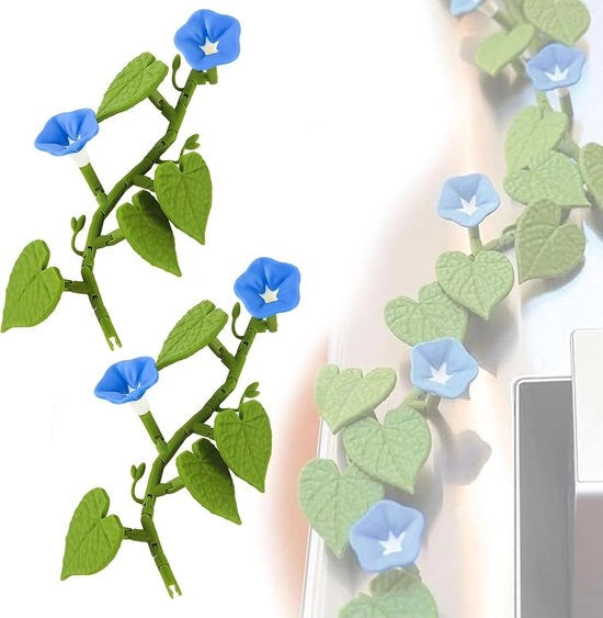 Due Pezzi di Magneti per Cucina - Decorazione 3D per Pianta di Cipolla con Steli Mobili