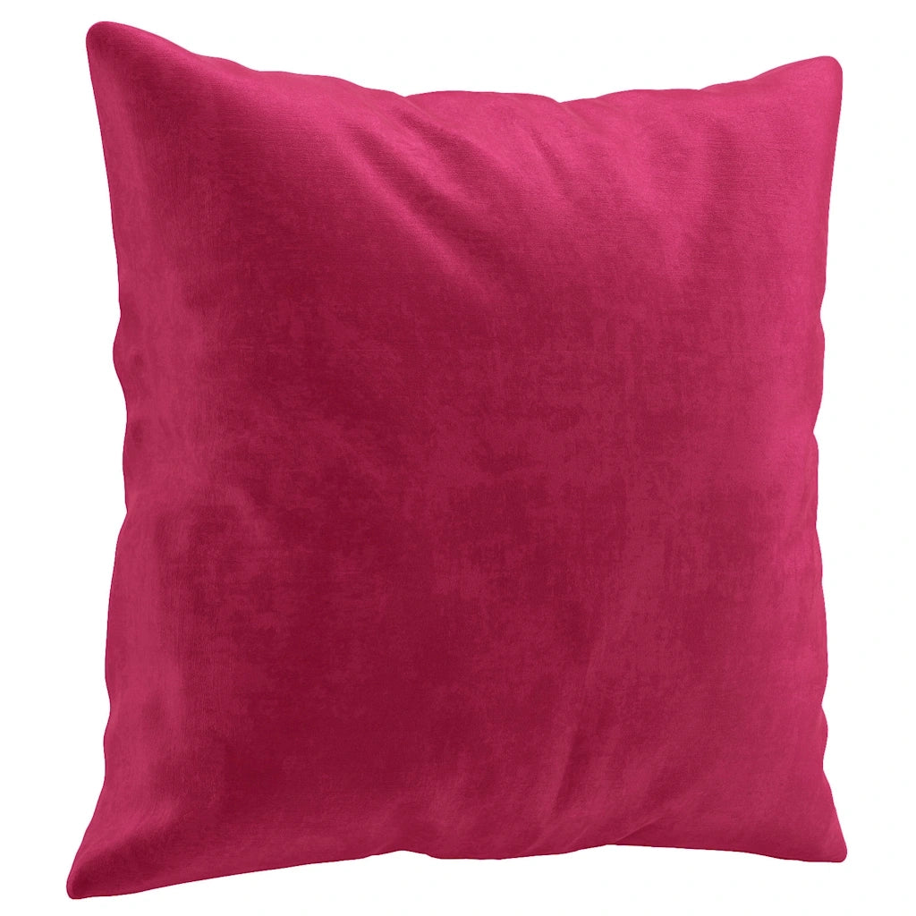 Set di Divani 2 pz con Cuscini Rosso Vino in Velluto 3202274