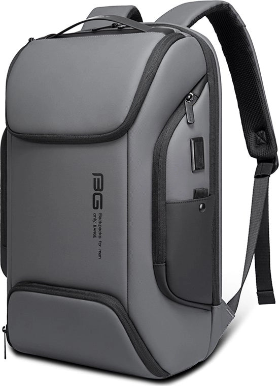 Borse da Ufficio con Grande Capacità – Multifunzionali, Impermeabili con USB Type-C, Ideali per l'Uso Giornaliero - Grigio