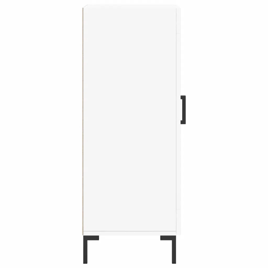 Credenza-Buffet-Armadio da cucina Bianca 34,5x34x90 cm in Legno Multistrato 247168