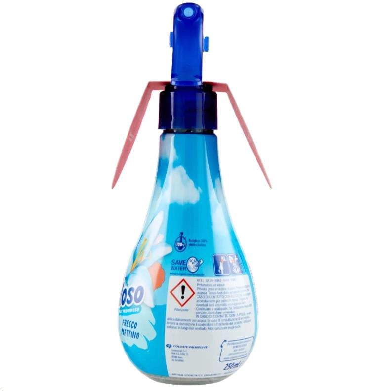 2 FABULOSO SPRAY PROFUMATORE PER TESSUTI FRESCO MATTINO IN FORMATO DA 250 ML