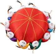 Cuscino a spilli per la confezione di fili orientali