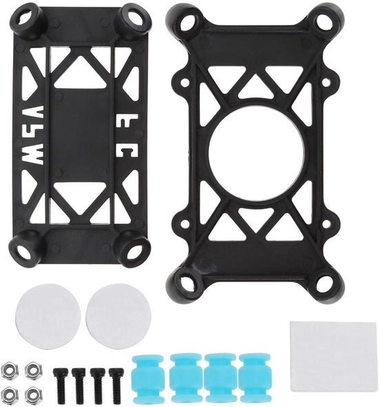 Controller di volo per quadricottere - Kit anti vibrazione leggero - Nero - Set di piattaforma per quadricottere - Compatibile con Mobius e Pixhawk