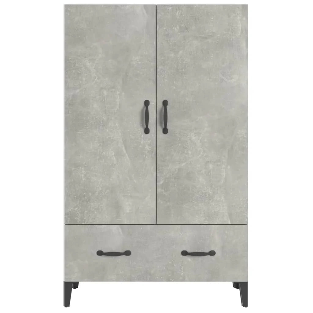 Buffet credenza cassettiera mobiletto mobile contenitore organizer cucina soggiorno salotto alto 70 x 31 x 115 cm legno ingegnerizzato grigio 02_0034708