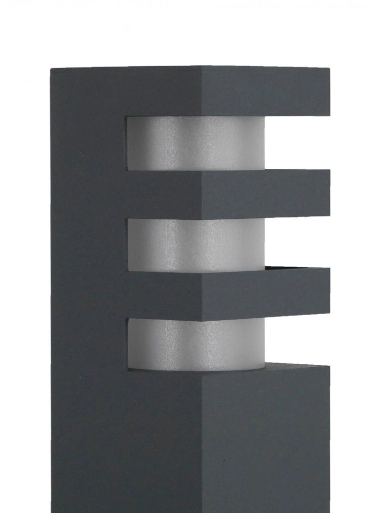 Lampione da giardino SU-MA RADO 75cm E27 grigio IP54