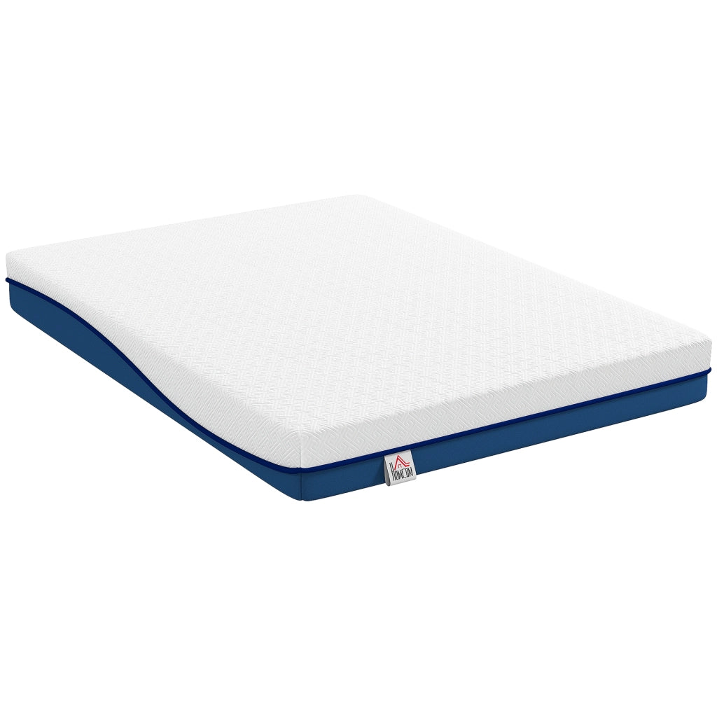 Materasso 140x190 ¨C zephmum ¨C Memory Foam al T¨¨ Verde, Copertura Lavabile