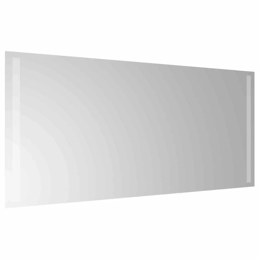 Specchio da bagno LED Trasparente 90 x 40 cm vetro temperato 42045800