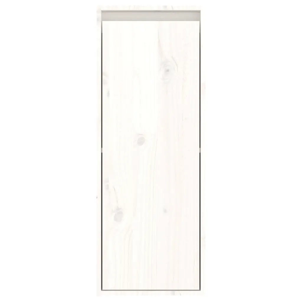 Mobili Porta TV 2 pz | Armadietto TV | Mobile Porta TV Bianchi in Legno Massello di Pino