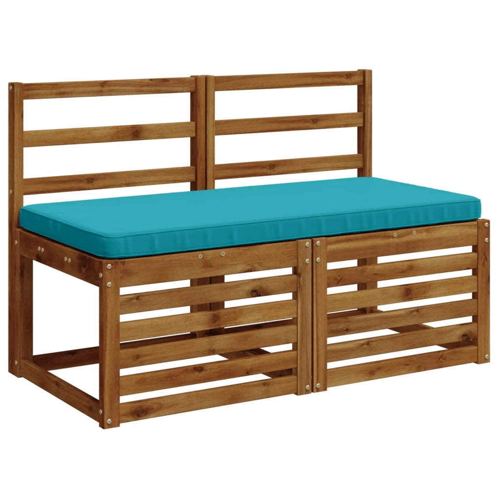 Cuscino per Panchina a 1 Pezzo VUGHT 100% Poliestere Turchese 951802