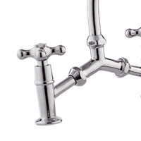 Serie liberty rubinetto lavabo a ponte remer