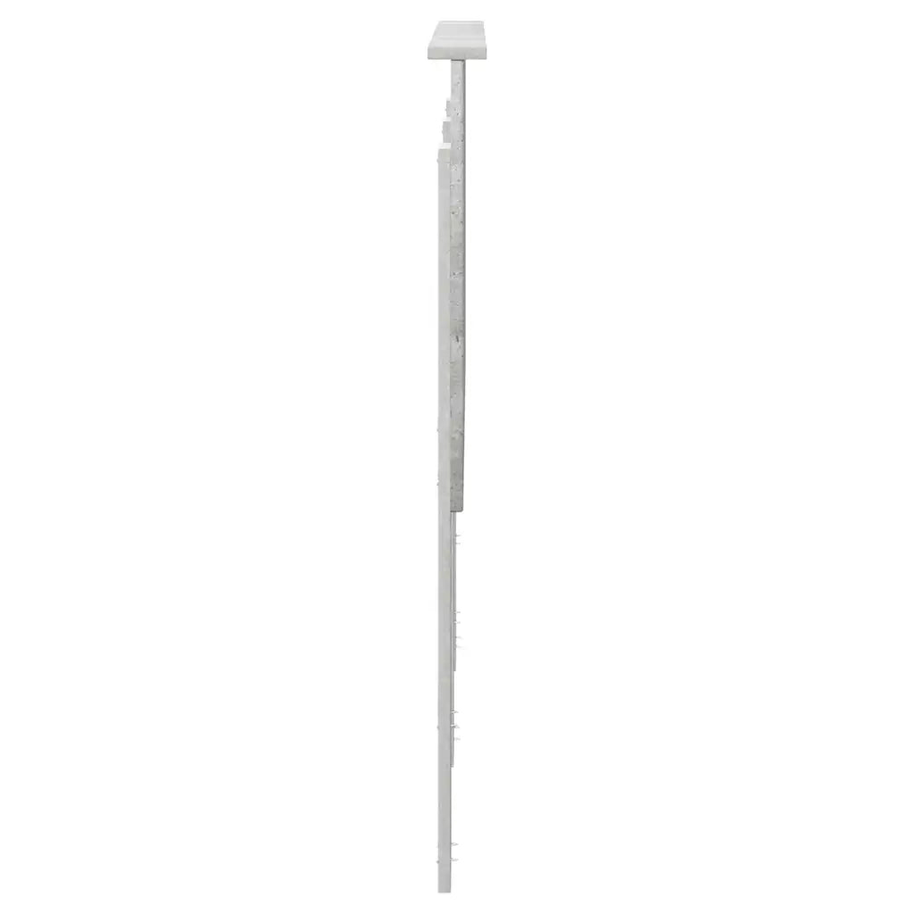 Testiera-Testata-Testiera Decorativa Grigio cemento 120 cm Legno multistrato 427248