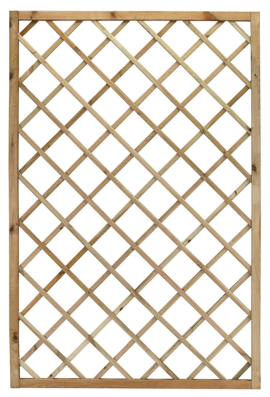 Grigliato Pannello Reticolato in Legno 120x180 cm Maglia 13x13 cm Taini Alice