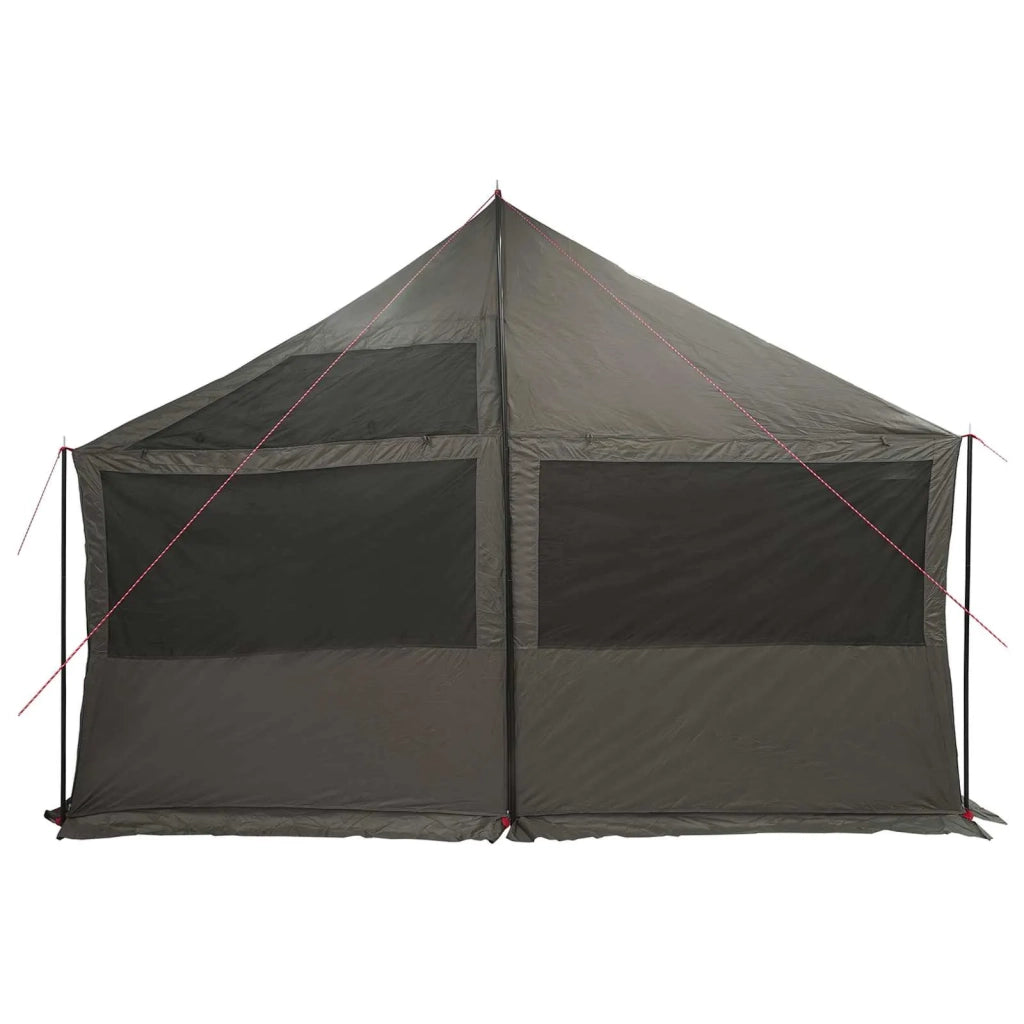 Tenda Familiare con tetto Marrone grigio 450 x 400 x 265 cm 42029014