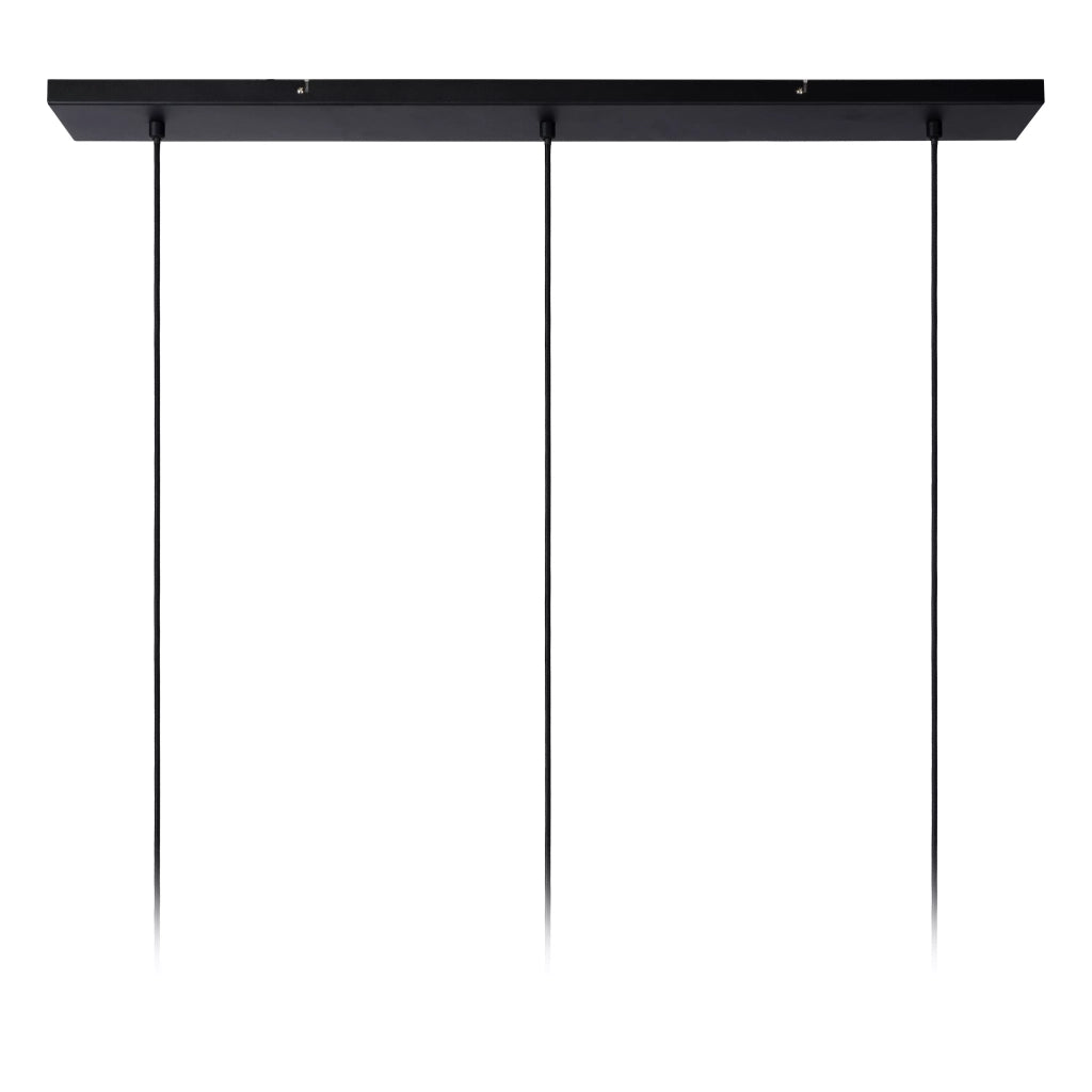 Lampada a sospensione rattan MAGIUS 3xE27 scandinava Lucide
