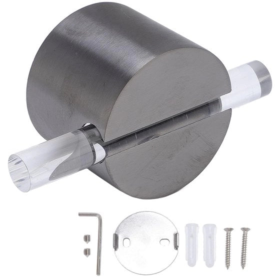 Due Manici per Asciugamani Minimalisti - 304 Acciaio Inossidabile - Montaggio a Parete - Due Pezzi - Detersivo e Resistente all'Erosione - Maniglie per Parete