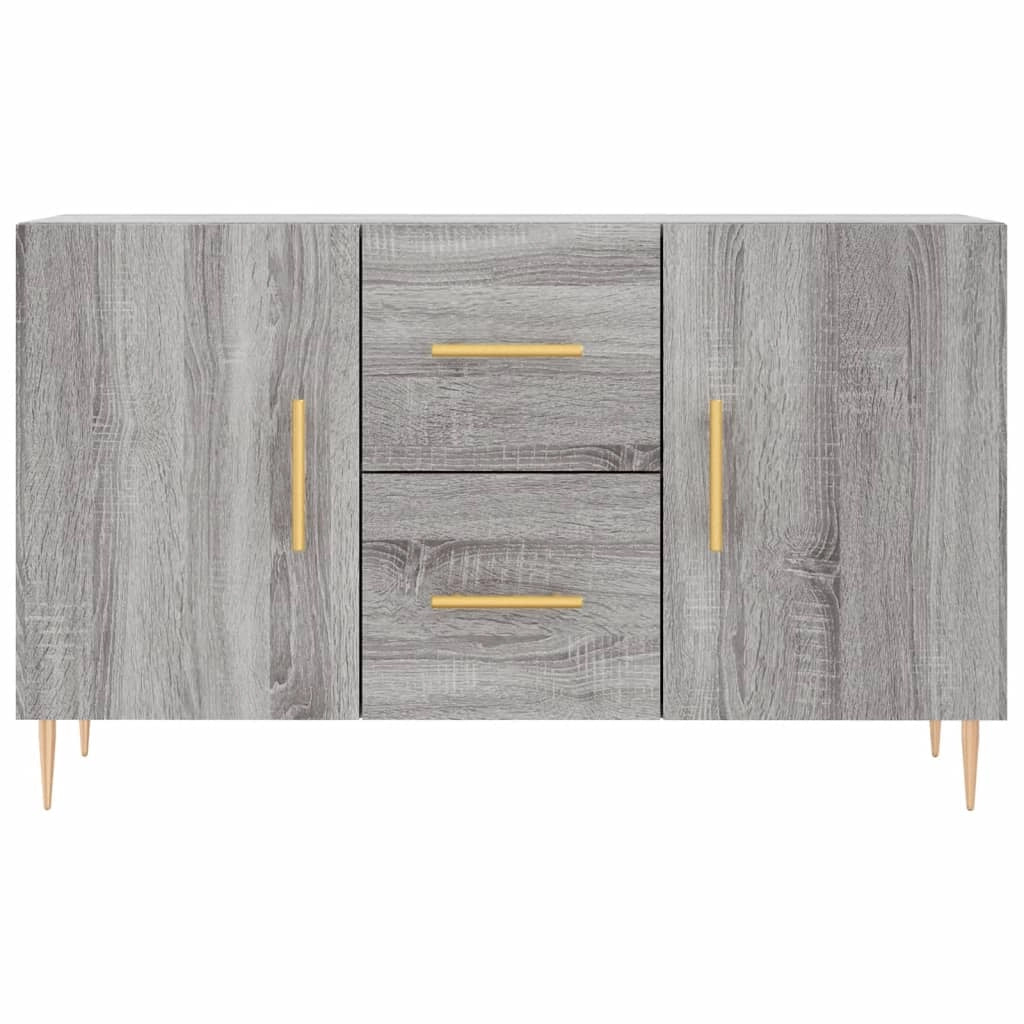 Buffet credenza cassettiera armadio mobile contenitore organizer cucina soggiorno salotto Sonoma 100 x 36 x 60 cm legno ingegnerizzato grigio 02_0036255