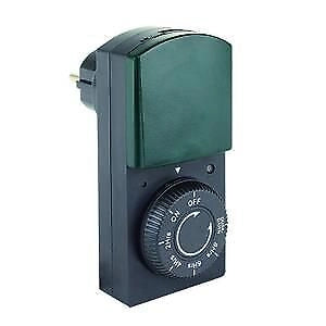REV 25720502 Nero, Verde Timer quotidiano