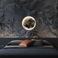 Lampada Da Soffitto App1806-cw Moon Led White