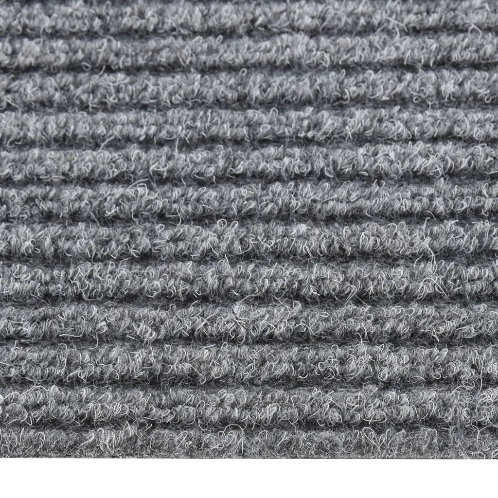 Tappeto Corsia Acchiappa Polvere 100x500 cm Grigio 327182