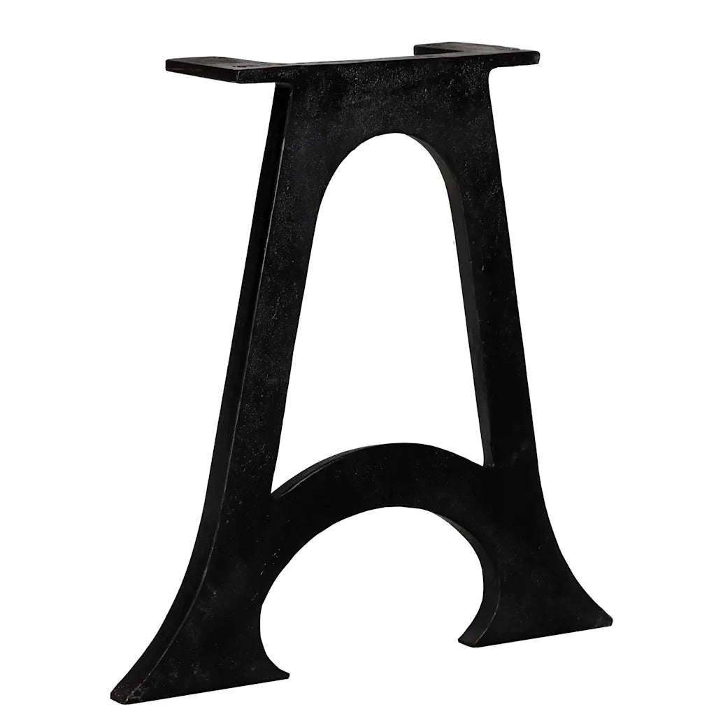 Gambe per Tavolino da Caffè 2 pz Base ad Arco Forma di A Ghisa 245430