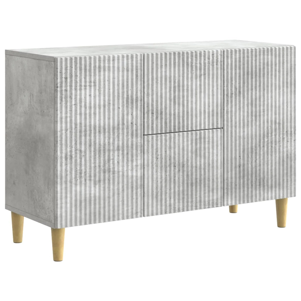 Credenza Grigio Cemento 89 x 34,5 x 60 cm Legno ingegnerizzato 894658