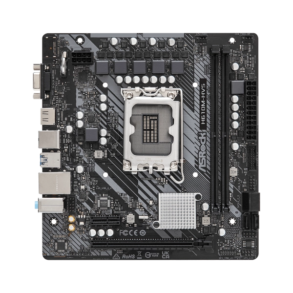 Asrock Mb 1700 12gen. H610m-hvs D4 2xddr4 4xsata Vga/hdmi