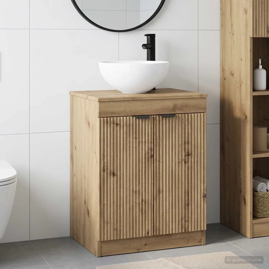 Set di mobili per il bagno Rovere Artigianale 3404213