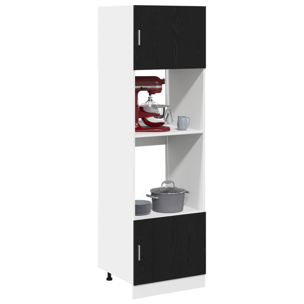 Armadio da Cucina  Quercia nera Legno ingegnerizzato