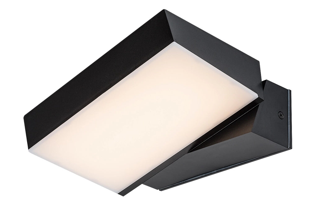 Applique esterna nera LED 14W CCT IP54 Rabalux Laxa