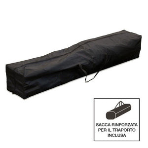 Gazebo Richiudibile Pieghevole 3x3m in Acciaio e PVC Impermeabile Verde