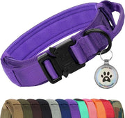 Cinturino Tattico per Cani di Taglia Media con Maniglia e Etichetta QR