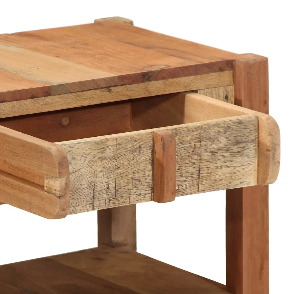Mobile TV Marrone 83 x 33 x 46 cm Legno Recuperato Massello 4019626
