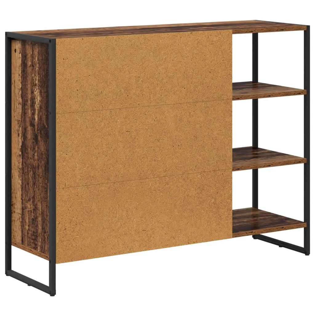 Mobile laterale Legno vecchio 96.5 x 30 x 75 cm 886616