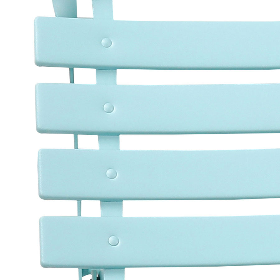 Set Tavolino e 2 Sedie Pieghevoli da Giardino Teresa Avio