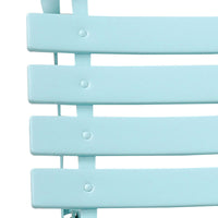 Set Tavolino e 2 Sedie Pieghevoli da Giardino Teresa Avio