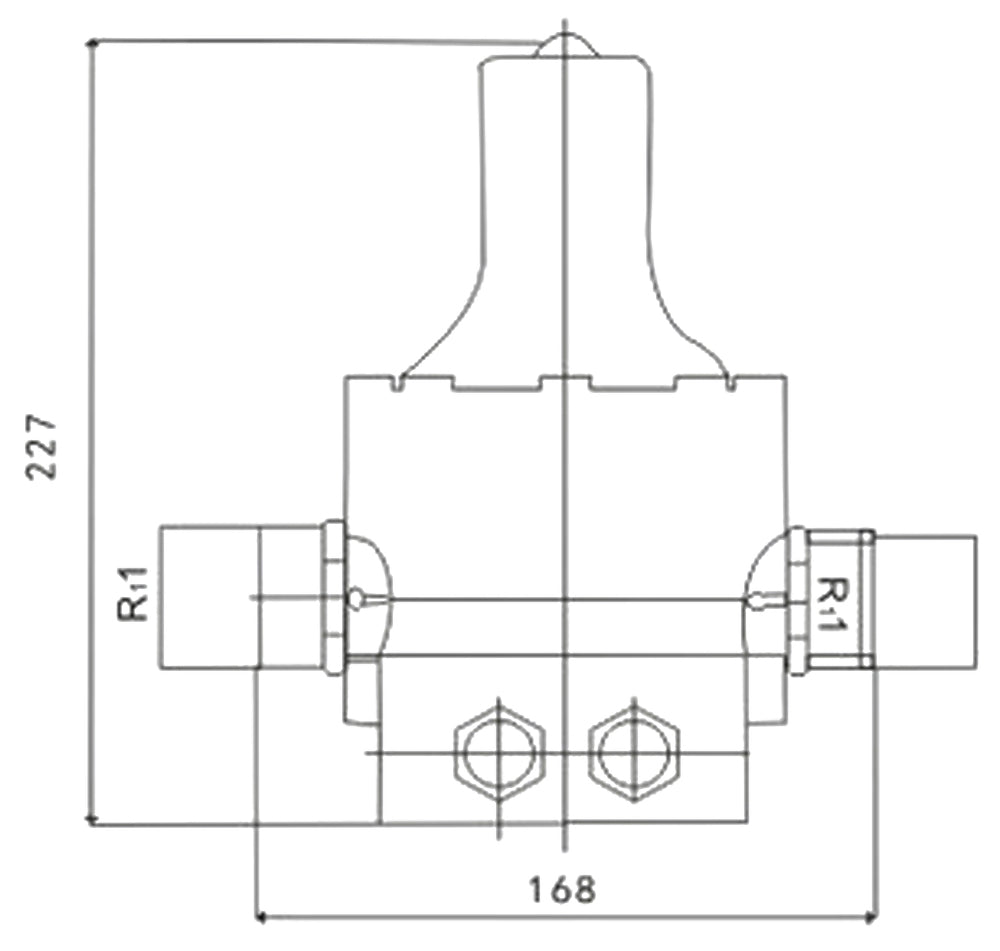 Pressostato SKD-1 230V monofase per pompa autoclave elettropompa domestica