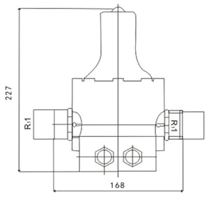 Pressostato SKD-1 230V monofase per pompa autoclave elettropompa domestica