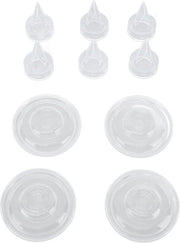 Parti per Pompatura Elettrica del Latte - Valvole a Becco di Anatra Sicure con Membrana di Gomma Silicone Imprigionata per la Curà della Poppa.