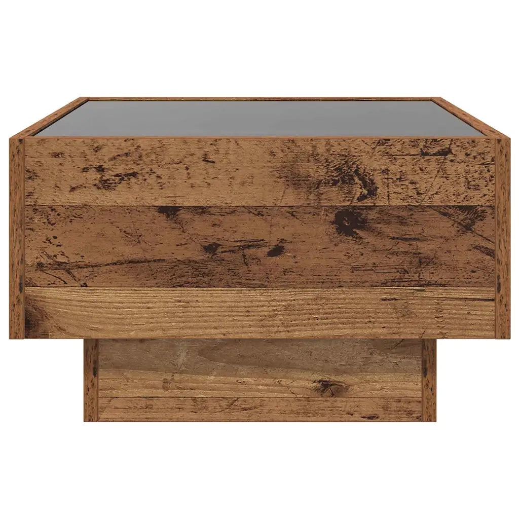 Tavolino da salotto | Tavolino da caff¨¨ | Tavolino da Soggiorno Legno vecchio 50 x 50 x 30 cm