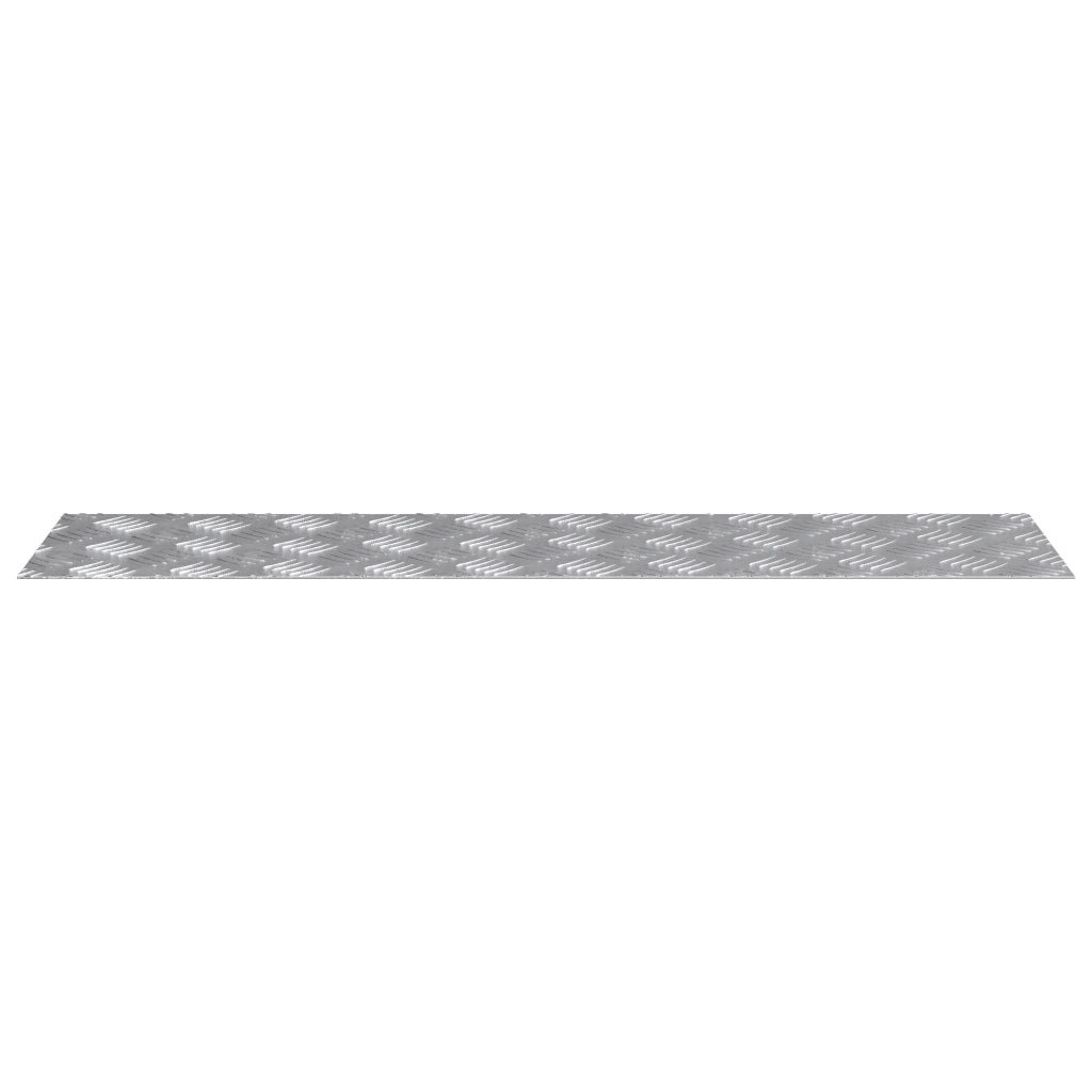 Piastre di alluminio 4 pcs Antiscivolo 100x25 cm