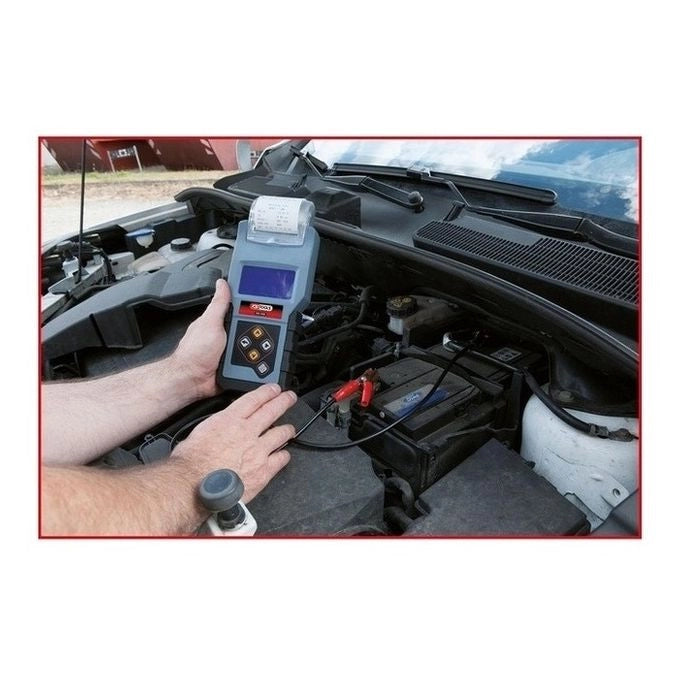 KS Tools 550.1646 tester per batterie Nero, Blu
