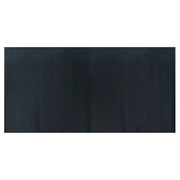 Tappeto del soggiorno | Tappeto Rettangolare Grigio 100x200 cm in Bamb¨´